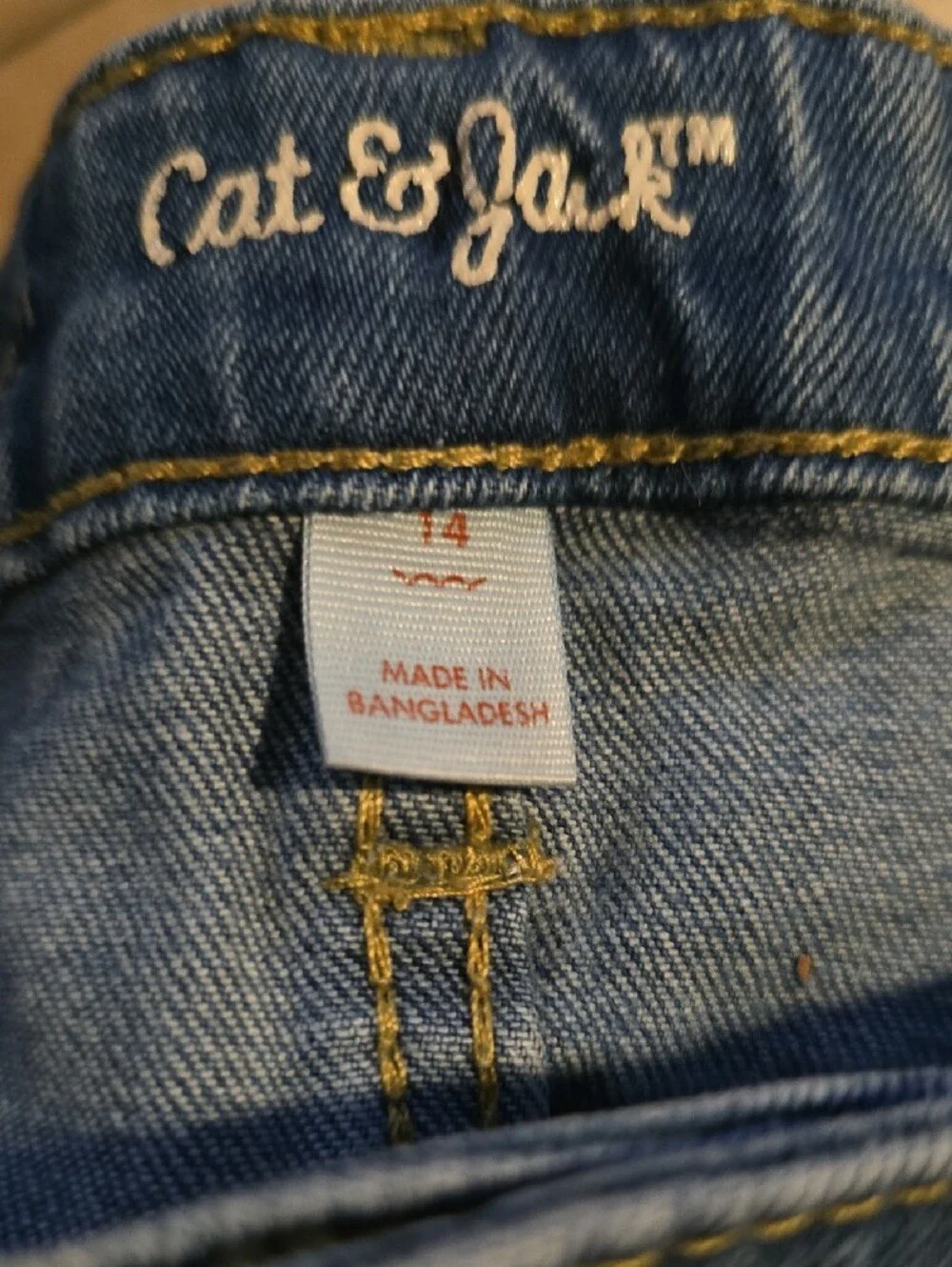 Cat & Jack Light Blue Straight Leg Men’s Jeans